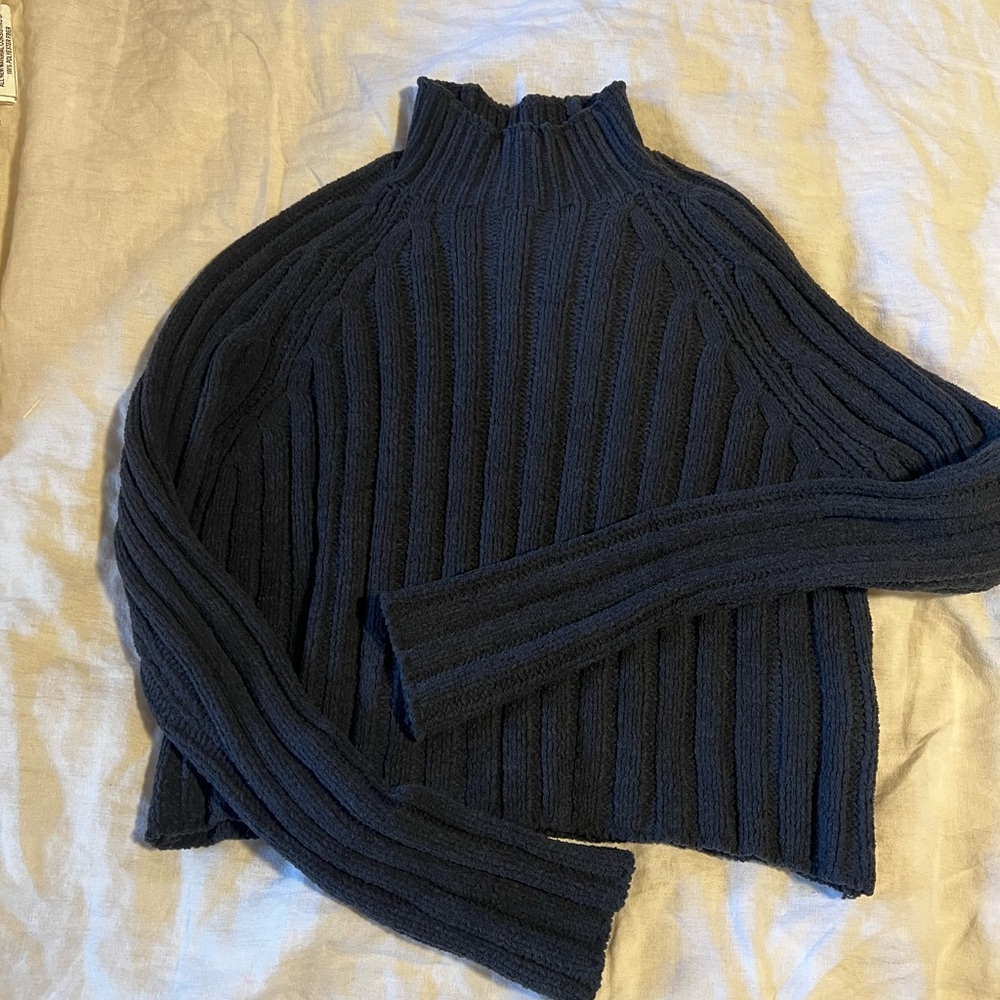 American eagle mocked neck sweater
